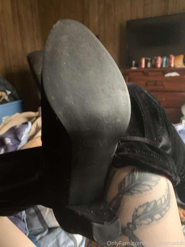 I love my thigh high heeled boots