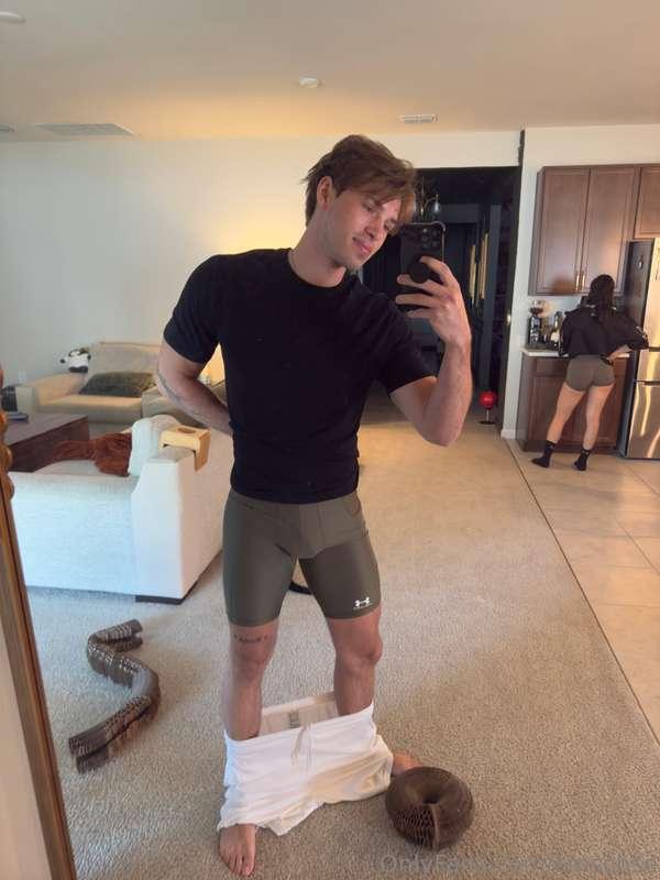 About to go to the gym, should I workout in just these?