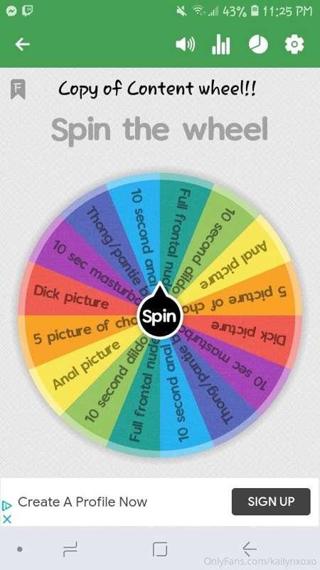 So I am thinking about getting a spin wheel for the OF. It w..
