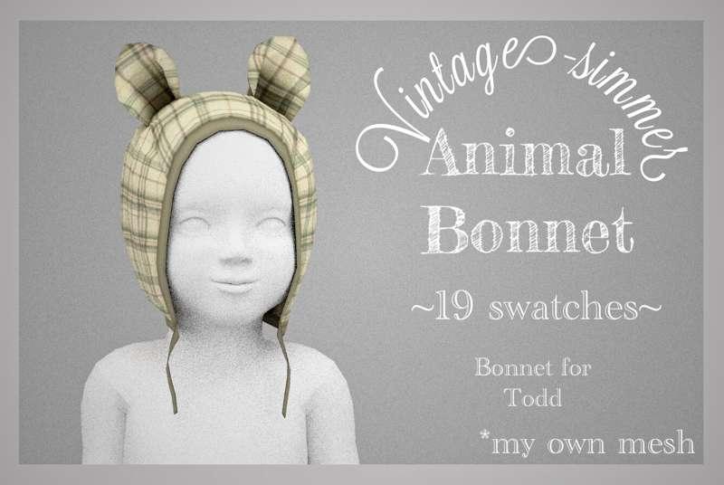 ˗ˏˋAnimal Bonnet ˎˊ˗ Public realase: January 2