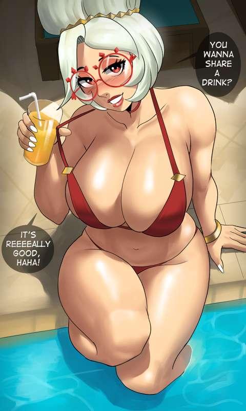 Purah offers a Drink!