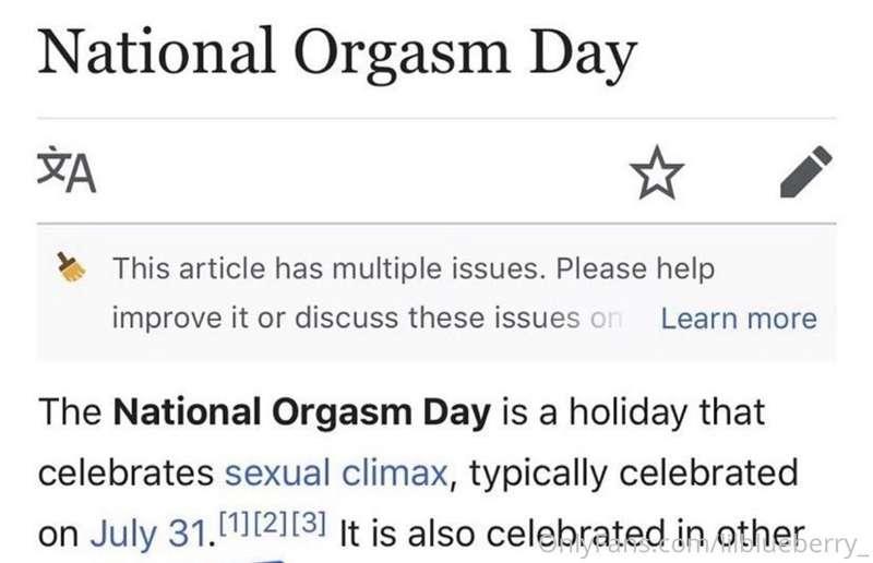 Just so you know ;)