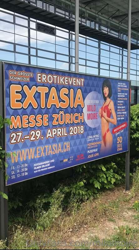 Face of Extasia biggest Erotic fair of Switzerland 4 years a..
