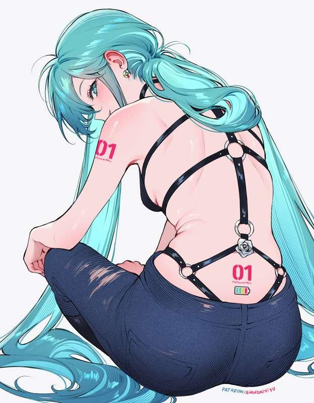 Miku in bondage (R18ver/PSD)