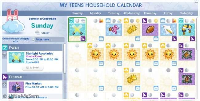 Calendar Tweaks