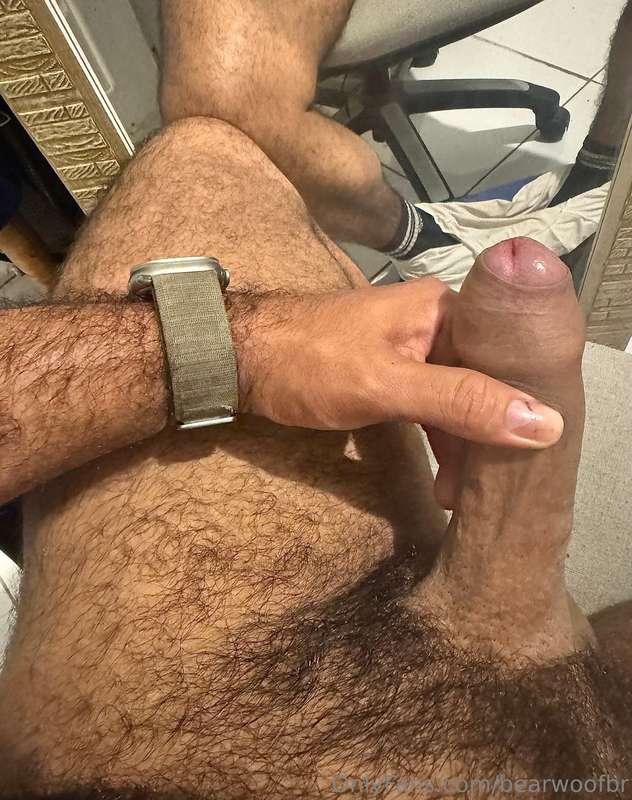 Come ride daddy bear’s cock and feel every thrust taking ove..