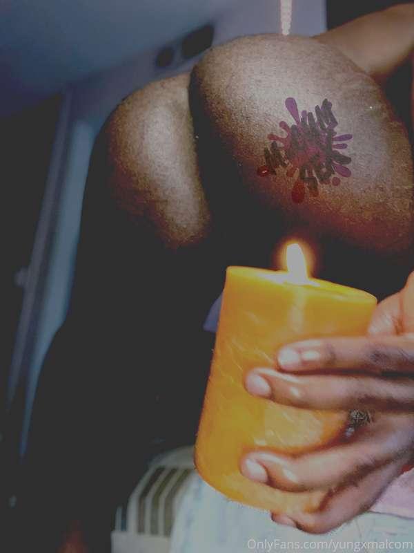 Would you blow me first or the candle? 😏