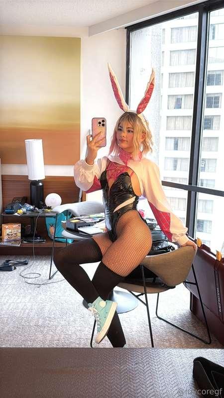 spider gwen bunny version 🕷️