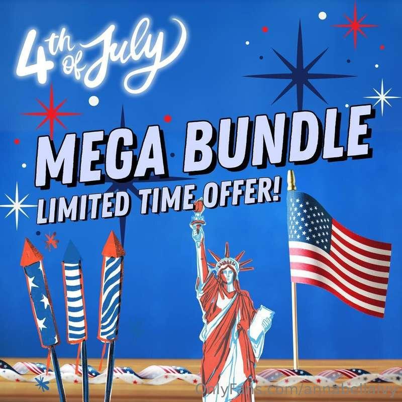🎇 🇺🇸𝗠𝗘𝗚𝗔 𝟰𝗧𝗛 𝗢𝗙 𝗝𝗨𝗟𝗬 𝗕𝘂𝗻𝗱𝗹𝗲🇺🇸💥Since so many fans have been l..