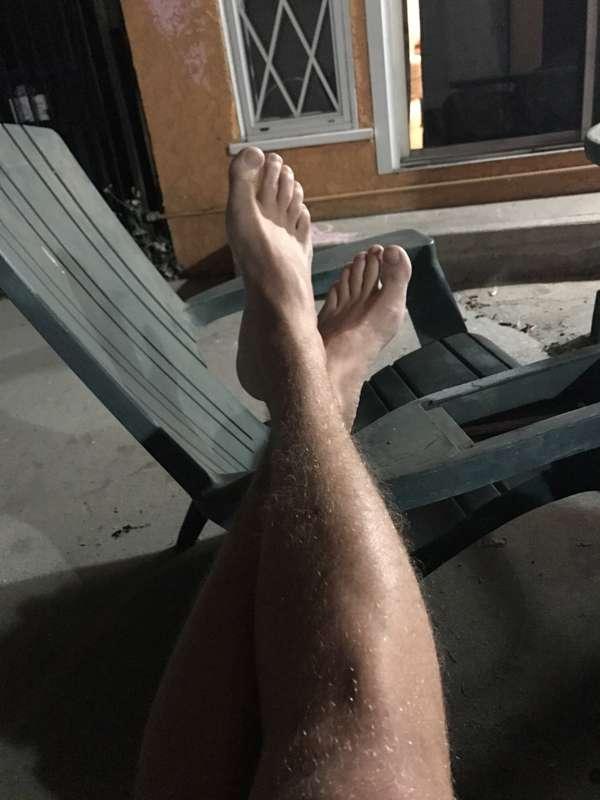 Kickin back