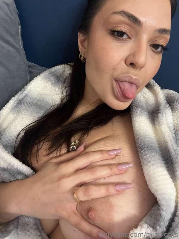 Fresh out of shower 