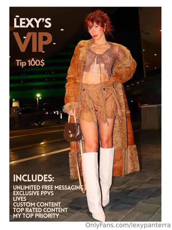 you ready to my VIP?🤎⭐️ I want to give the MOST out of being..
