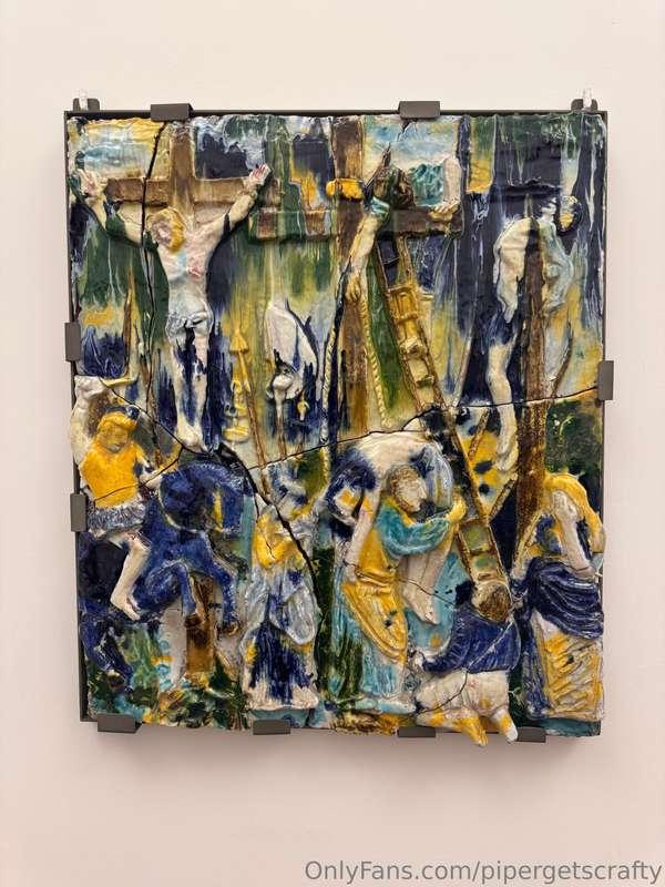 been exploring various art museums everyday in italy, and be..