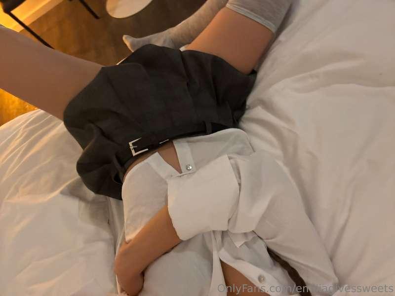 would you fuck me with the skirt on👀