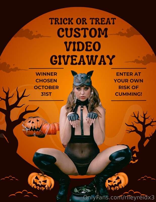 🎃🍬💦 ***TRICK OR TREAT*** *CUSTOM CONTEST* 💦 🍬🎃 How to enter?..