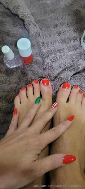 All done!💅👍

Hubby is getting back in town today and then my..