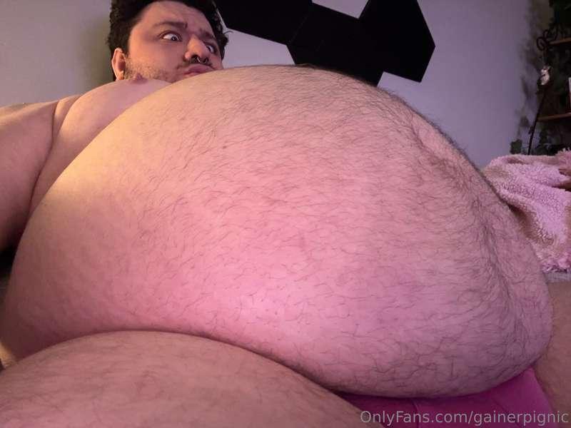 Ate a ton of Mexican food and ice cream before bed last nigh..