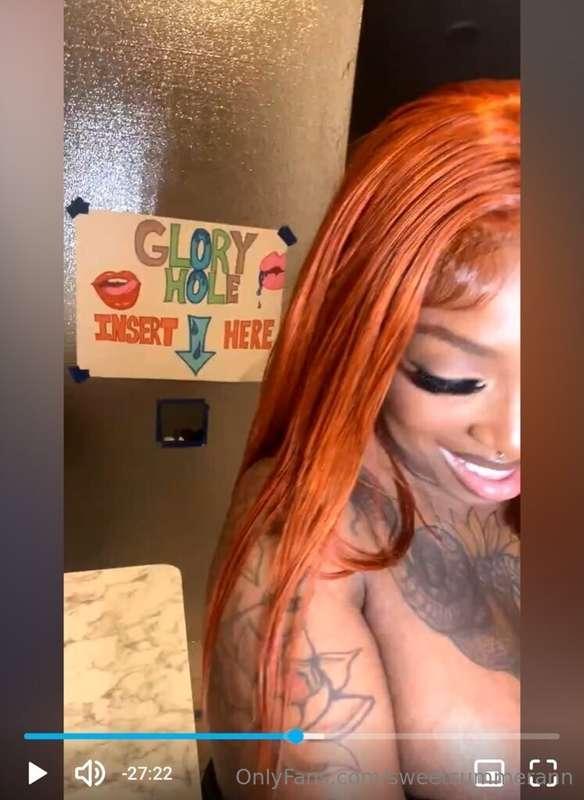 Glory hole live 👀😏💦