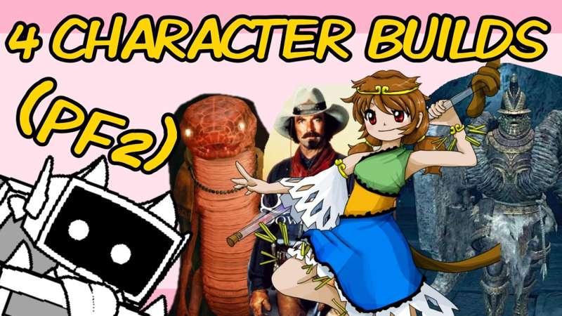 [YOUTUBE] PF2e - 4 Quirky Character Builds