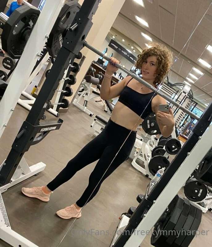 I post content from me at the gym multiple times a week on m..
