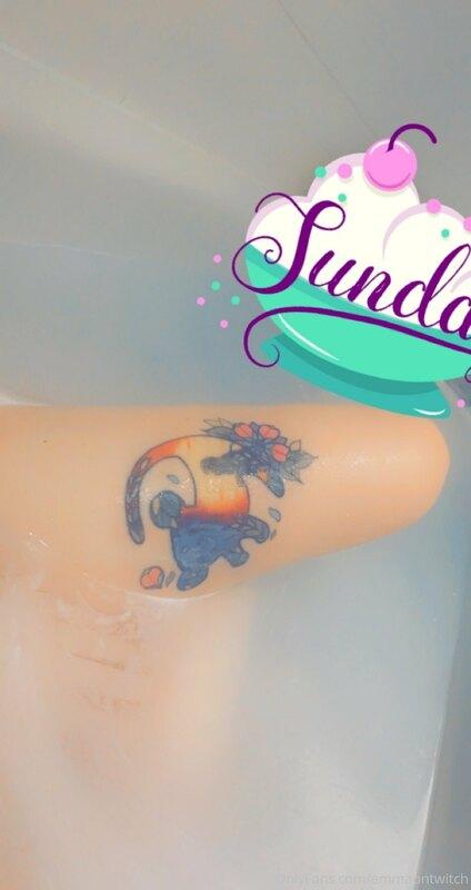Bath time. Hopefully it makes me feel better ?