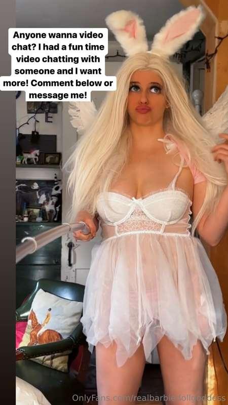 Anyone wanna video chat? I had a fun time video chatting wit..