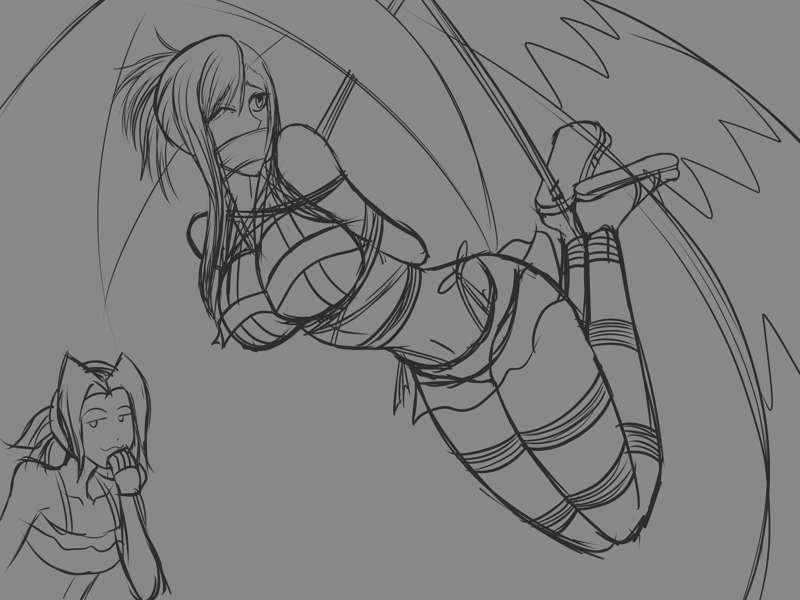 Tifa Beach WIP (Sketch draft)