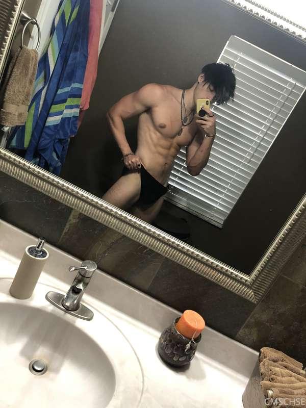 Tan lines from the beach today, got my hair trimmed, don’t w..