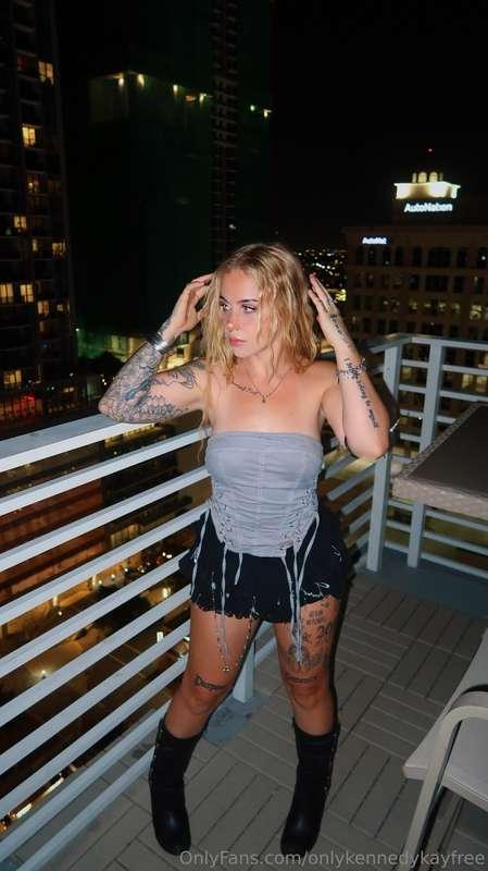 Just the city lights… and these curves