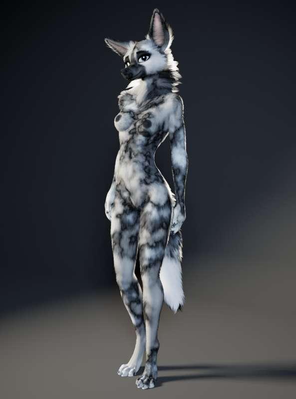 Arctic Painted Fox