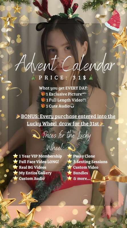 🎄 Adventcalendar Event! 🎄Hey my lovely fans! 💖I’m so excited..