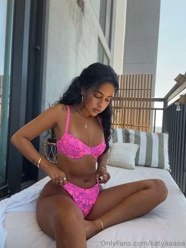 In the sun, in pink, and giving you just enough to crave mor..