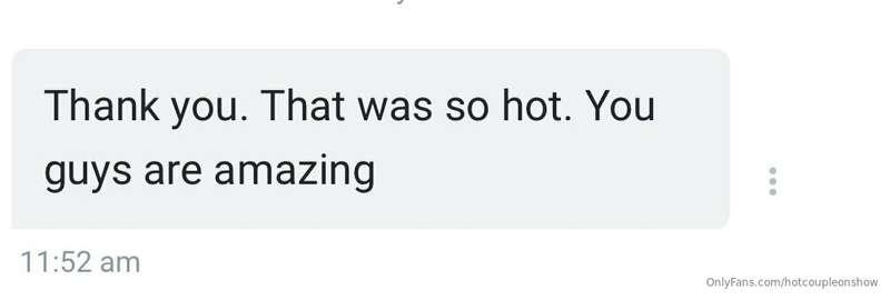 Feedback from our first free video in our VIP page 😏 

It wa..