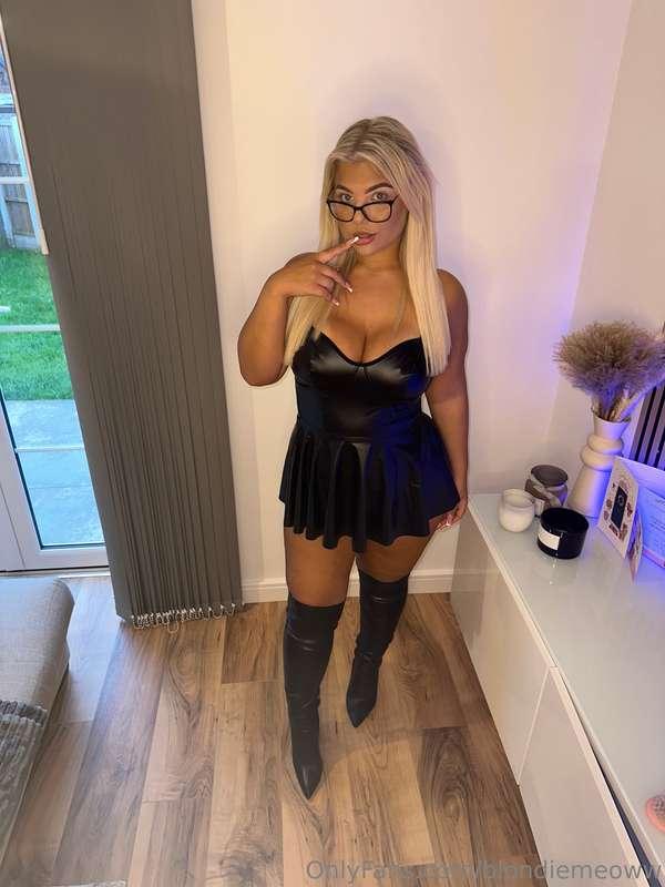 Like me in leather?