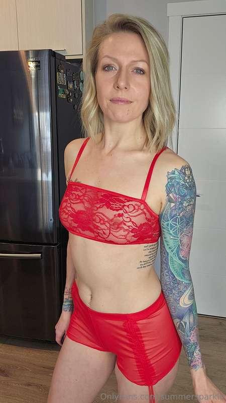 Do I look ok in red?
