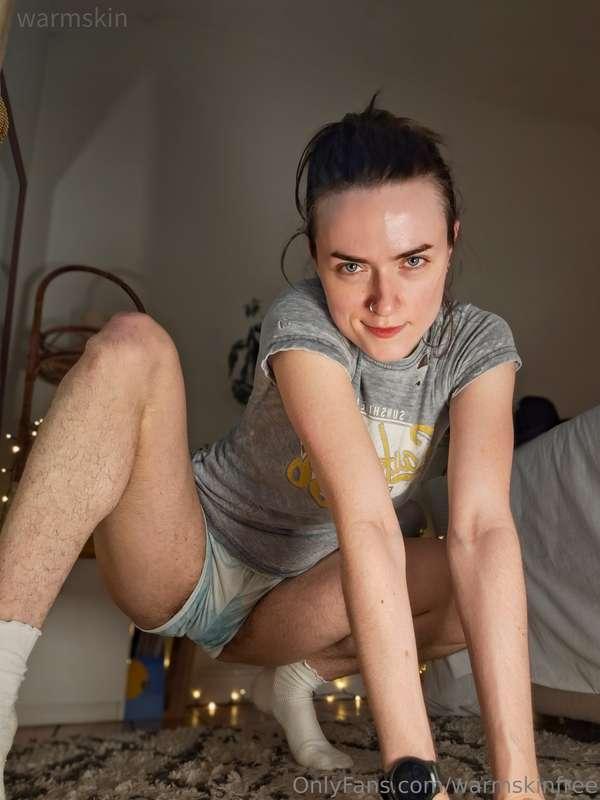 gotta hit those silly poses in between sets of strength trai..