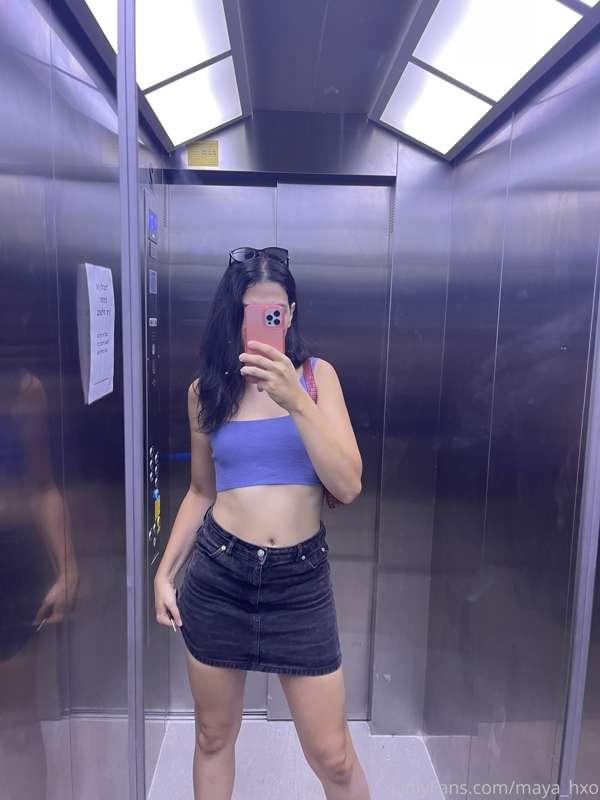 I’m gonna get naked in this elevator one day 🤭