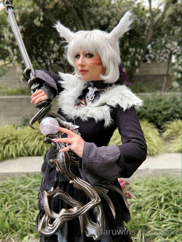 Meant to post these yesterday!!  Y’Shtola from yesterday ☺️ ..