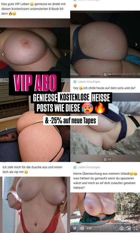 mach jetzt dein abo und freu dich auf viele heisse einblicke..