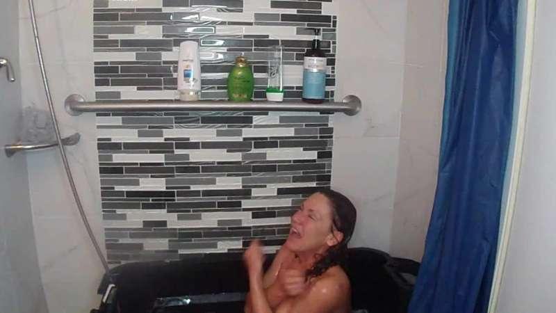 BATH & Shower Time on 3 21 23 .....