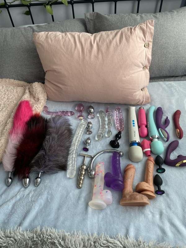 Cleaned all of my toys and porn room today 

Thought I would..