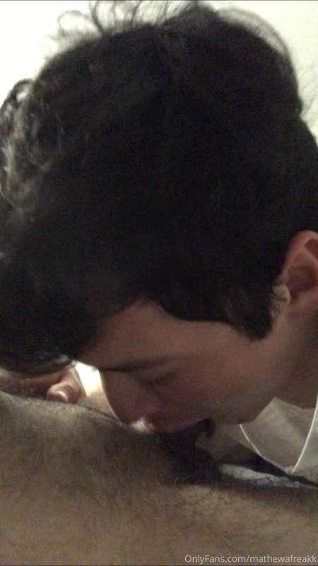 I was deepthroating tf outta him 😇