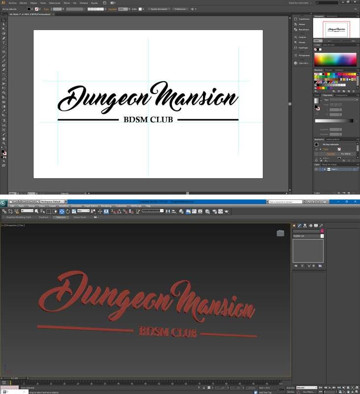 Wip: Dungeon Mansion Logo