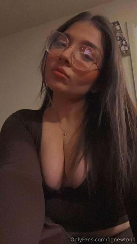would you cum on my tits or my face or somewhere else???