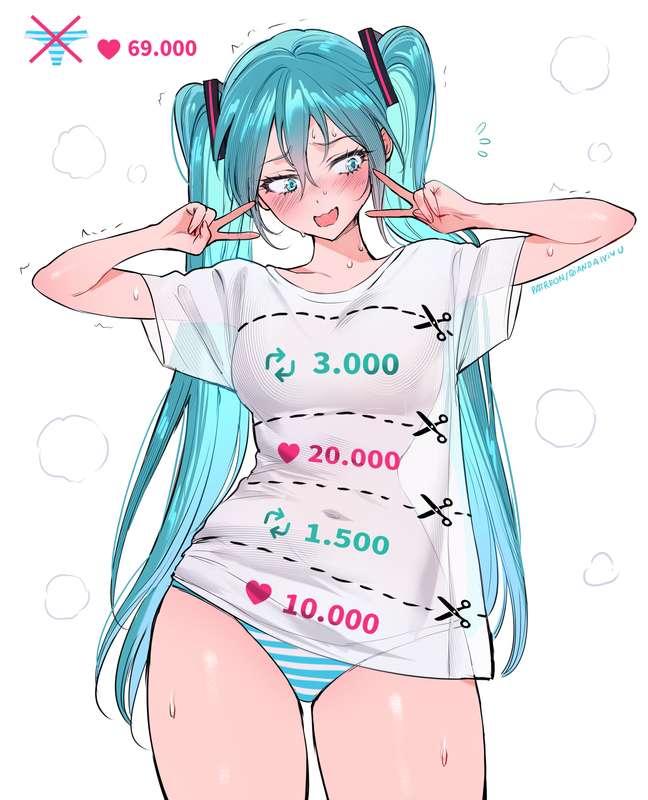 Miku scissors challenge + R18 spread