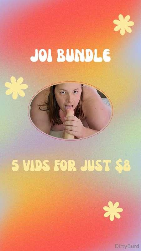 🍆💦 JOI 𝗕𝗨𝗡𝗗𝗟𝗘‼️ • 5 of my BEST JOI videos (34 minutes of con..
