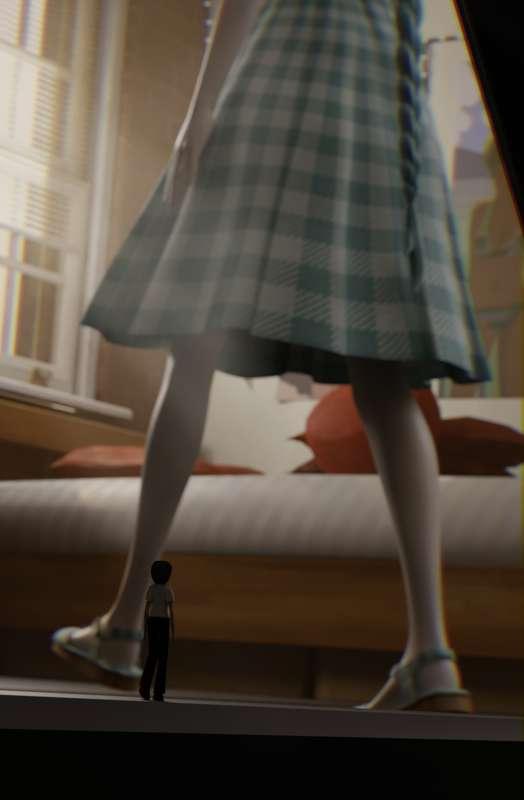 Sneak into her room