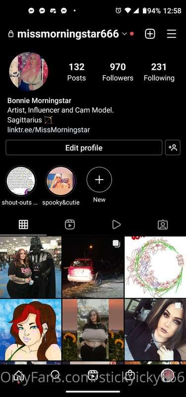 Make sure you're following me on my Instagram. Go follow now..