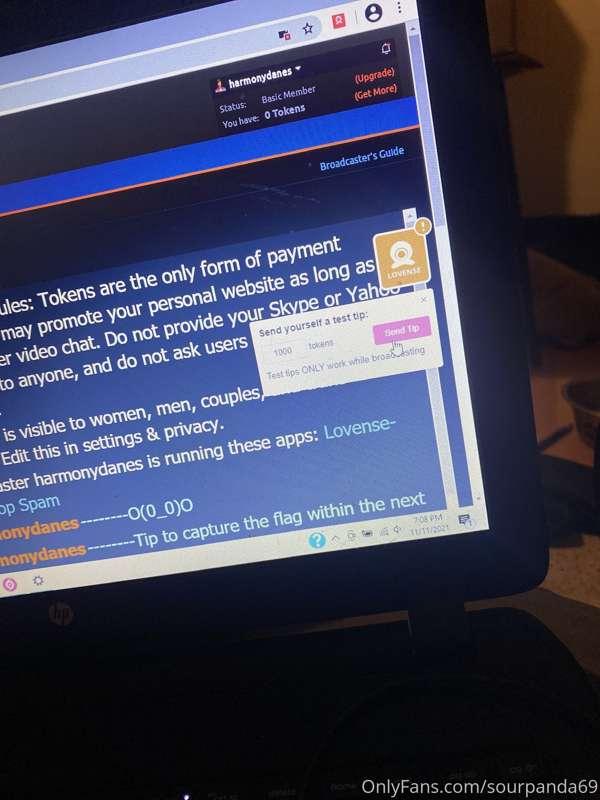 Was testing all my stuff!! Guess who’s gonna be on chaturbat..