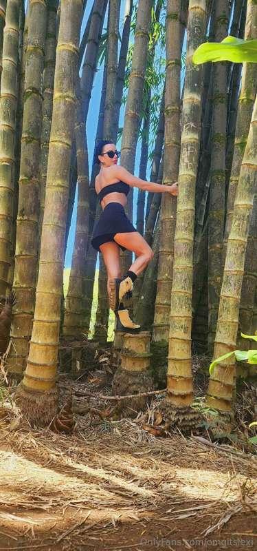 Just me holding wood!